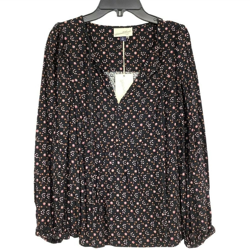 NEW Universal Thread Front Tie Boho Top XL